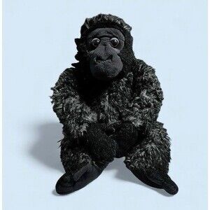 Rare Vtg Save Our Space SOS Mountain  Gorilla Plush by Leosco Stuffed Animal EUC